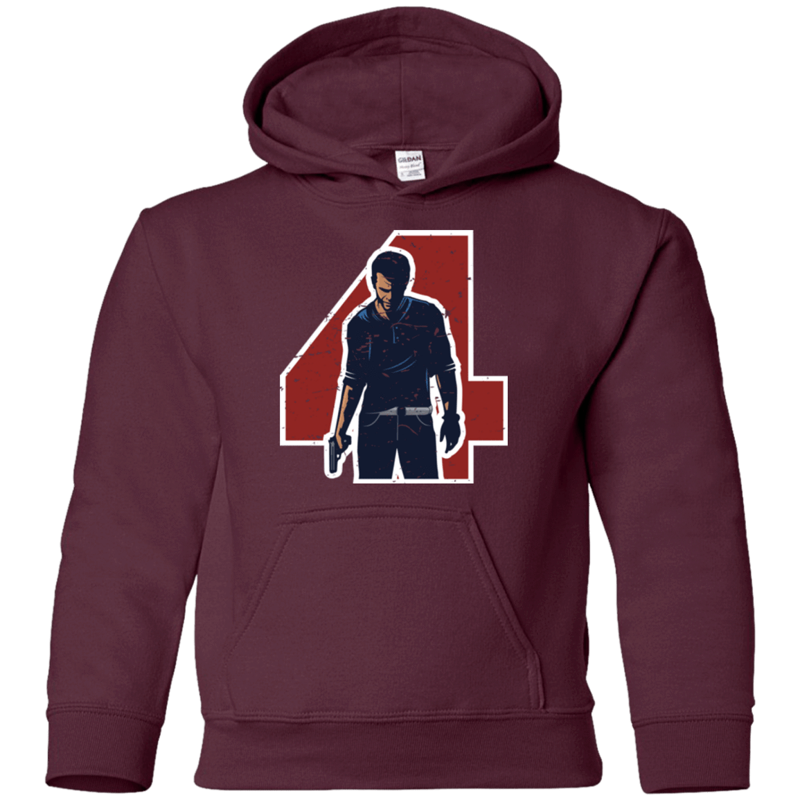 Sweatshirts Maroon / YS Treasure Hunter Youth Hoodie
