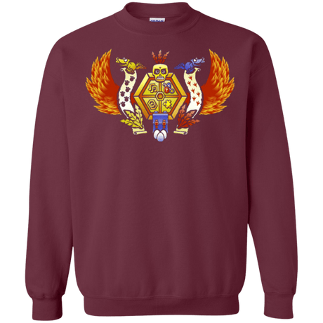 Sweatshirts Maroon / Small Treasure Hunters Crest Crewneck Sweatshirt