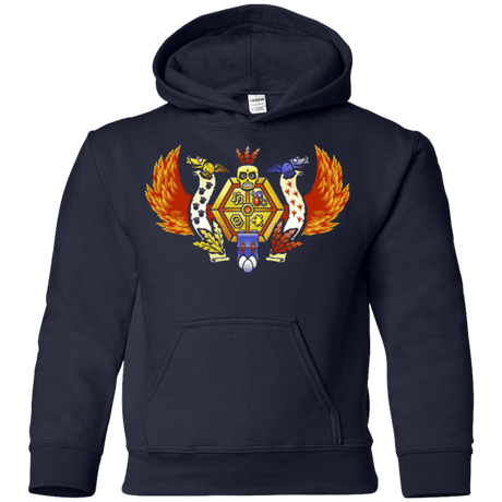 Sweatshirts Navy / YS Treasure Hunters Crest Youth Hoodie