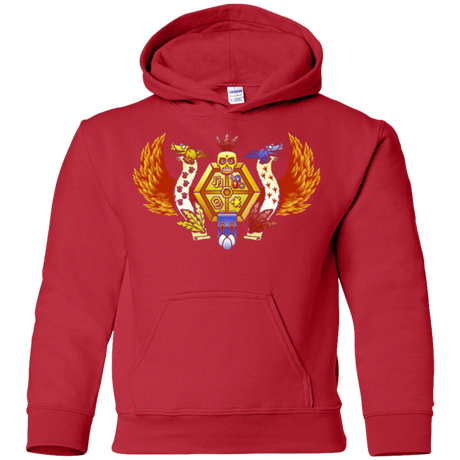 Sweatshirts Red / YS Treasure Hunters Crest Youth Hoodie