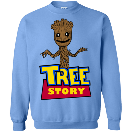 Sweatshirts Carolina Blue / Small TREE STORY Crewneck Sweatshirt