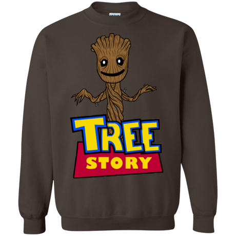 Sweatshirts Dark Chocolate / Small TREE STORY Crewneck Sweatshirt