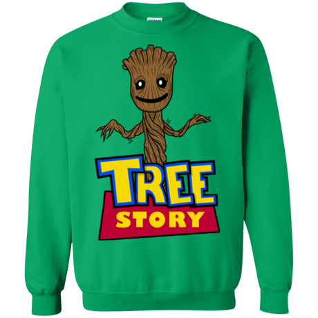 Sweatshirts Irish Green / Small TREE STORY Crewneck Sweatshirt