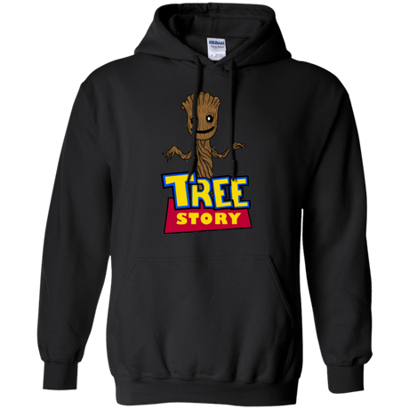 Sweatshirts Black / Small TREE STORY Pullover Hoodie