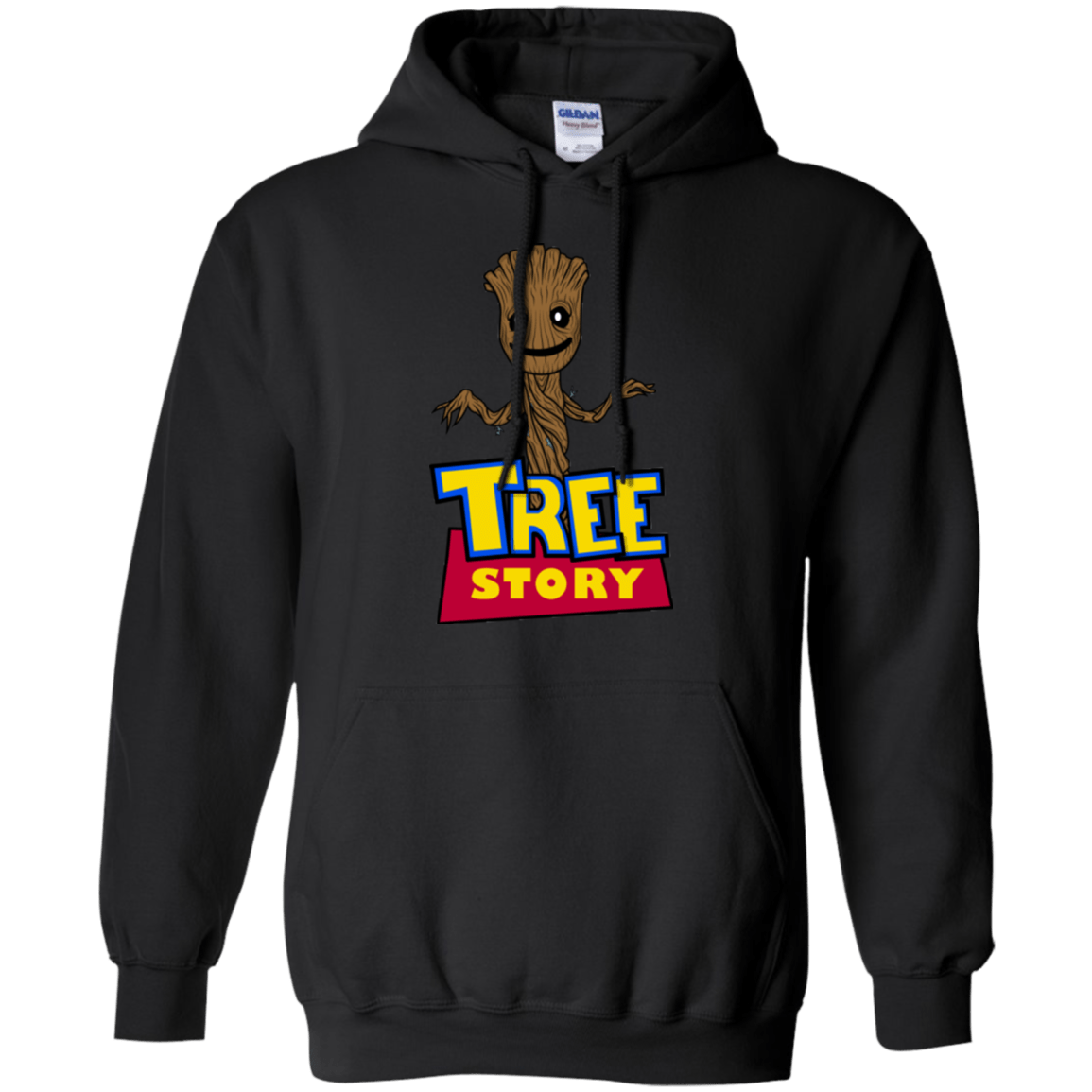Sweatshirts Black / Small TREE STORY Pullover Hoodie