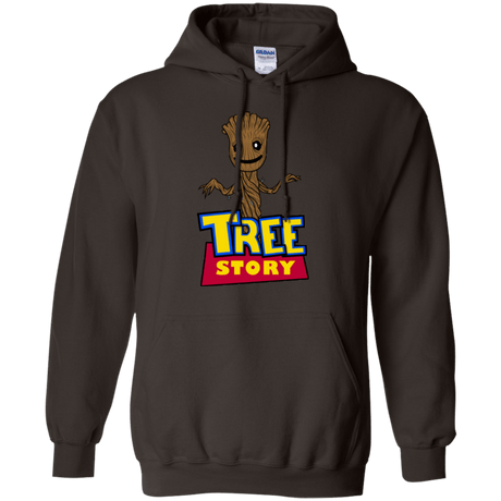 Sweatshirts Dark Chocolate / Small TREE STORY Pullover Hoodie