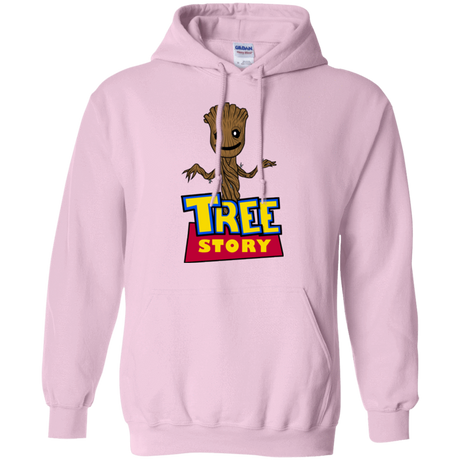 Sweatshirts Light Pink / Small TREE STORY Pullover Hoodie