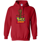 Sweatshirts Red / Small TREE STORY Pullover Hoodie