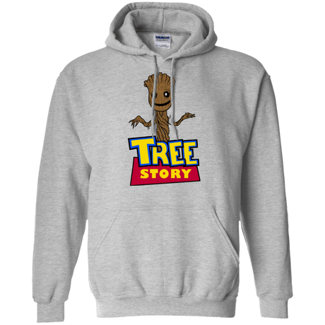 Sweatshirts Sport Grey / Small TREE STORY Pullover Hoodie