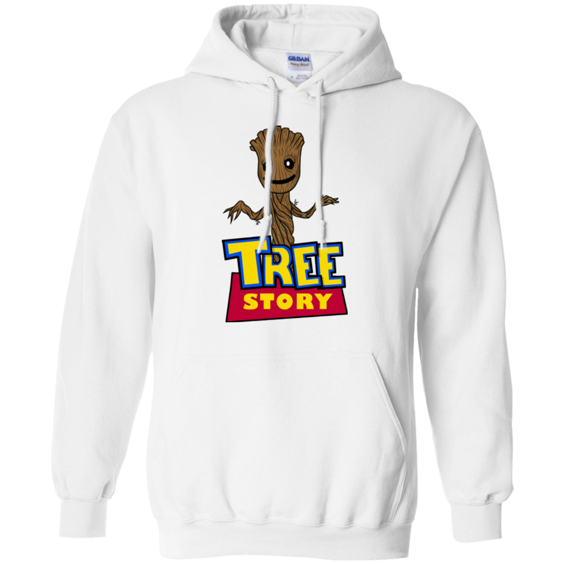 Sweatshirts White / Small TREE STORY Pullover Hoodie