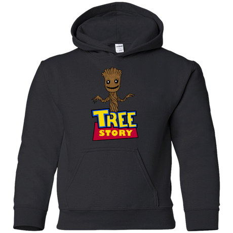 Sweatshirts Black / YS TREE STORY Youth Hoodie