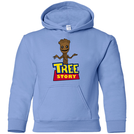 Sweatshirts Carolina Blue / YS TREE STORY Youth Hoodie