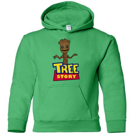 Sweatshirts Irish Green / YS TREE STORY Youth Hoodie