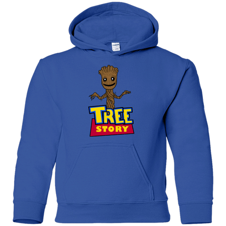 Sweatshirts Royal / YS TREE STORY Youth Hoodie