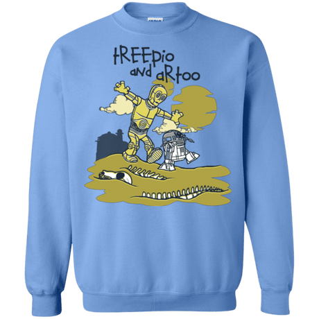 Sweatshirts Carolina Blue / Small Treepio and Artoo Crewneck Sweatshirt