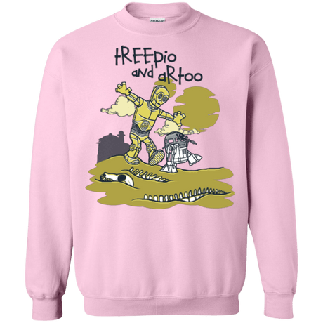 Sweatshirts Light Pink / Small Treepio and Artoo Crewneck Sweatshirt