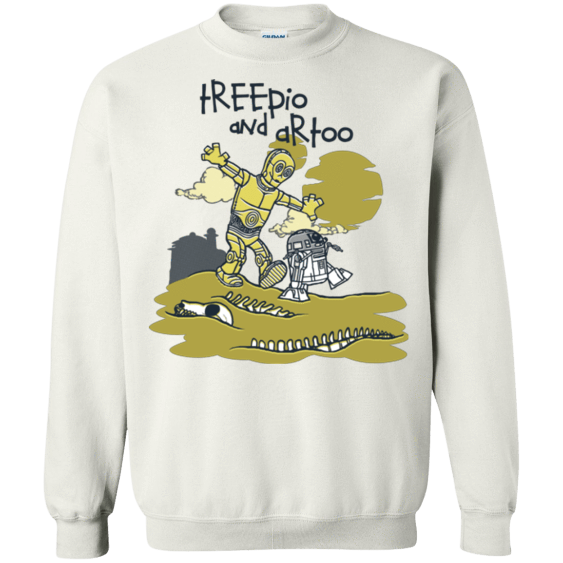 Sweatshirts White / Small Treepio and Artoo Crewneck Sweatshirt