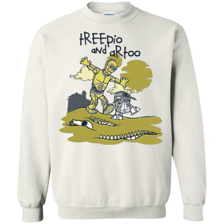 Sweatshirts White / Small Treepio and Artoo Crewneck Sweatshirt