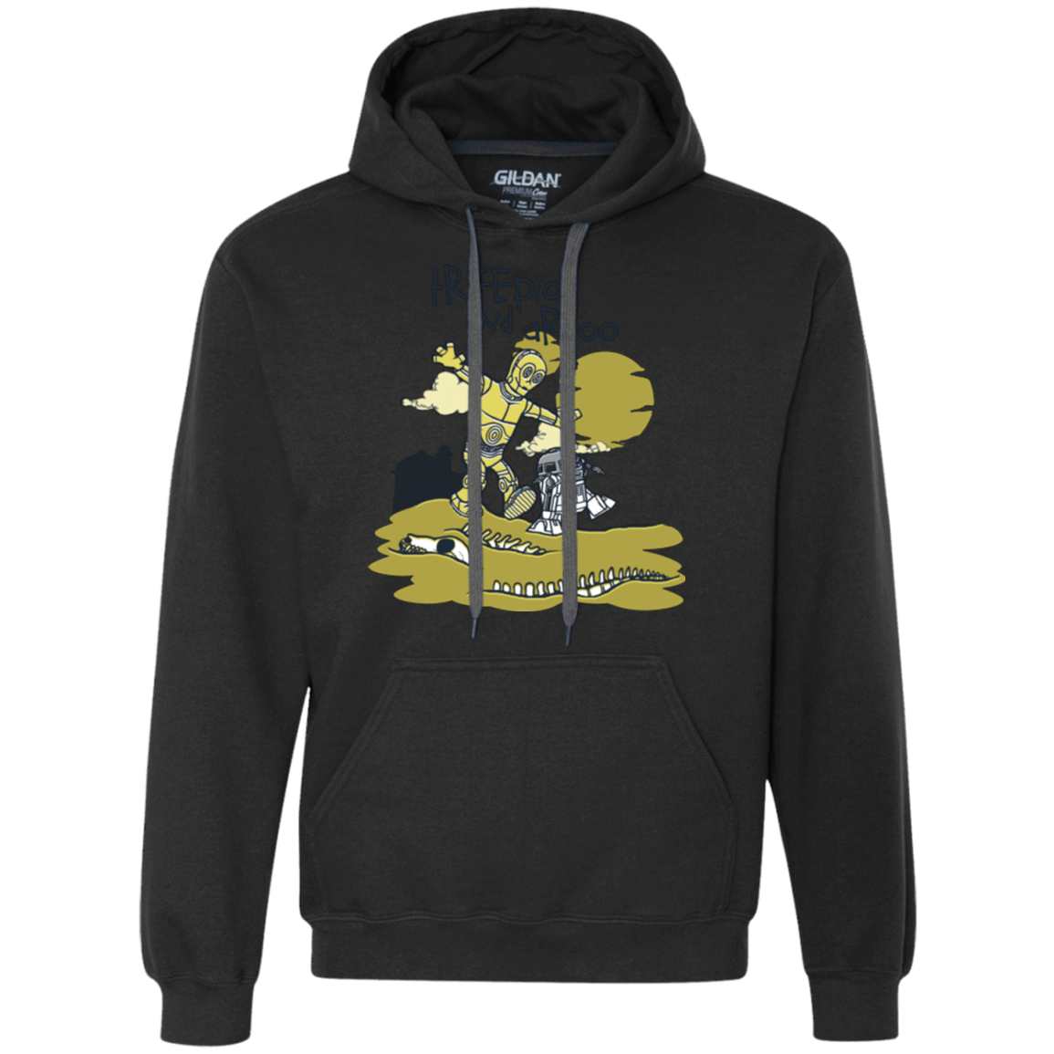 Sweatshirts Black / Small Treepio and Artoo Premium Fleece Hoodie