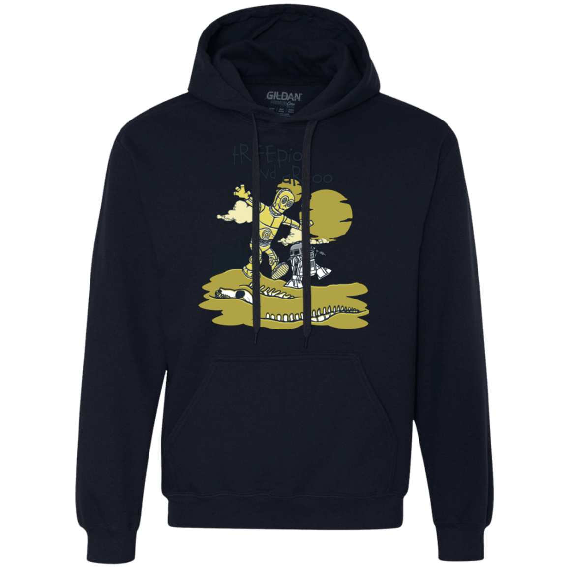 Sweatshirts Navy / Small Treepio and Artoo Premium Fleece Hoodie