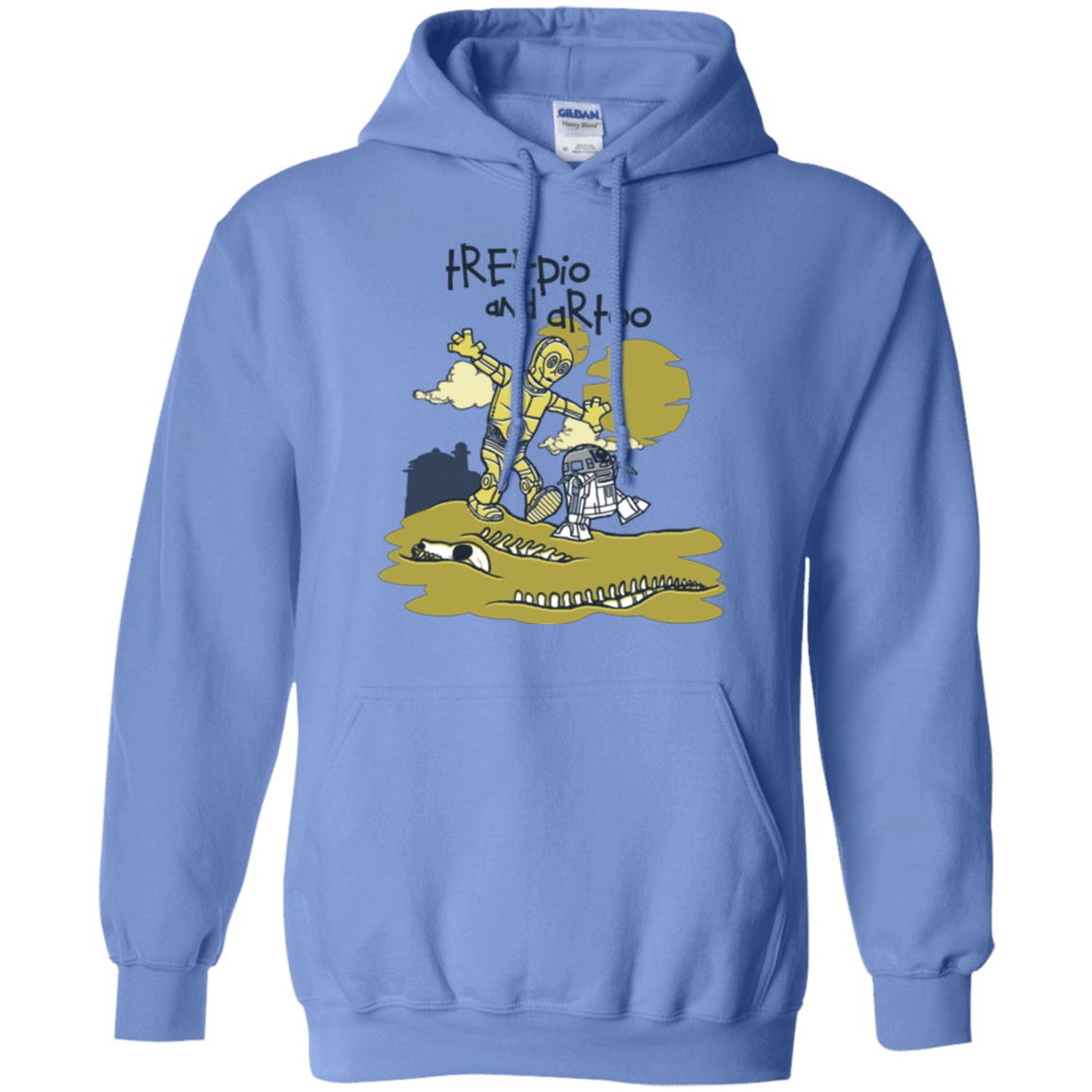 Sweatshirts Carolina Blue / Small Treepio and Artoo Pullover Hoodie