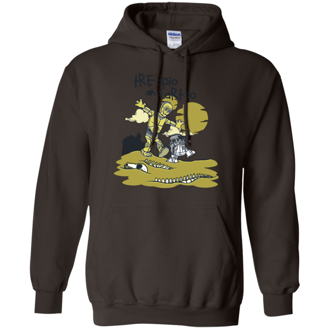 Sweatshirts Dark Chocolate / Small Treepio and Artoo Pullover Hoodie