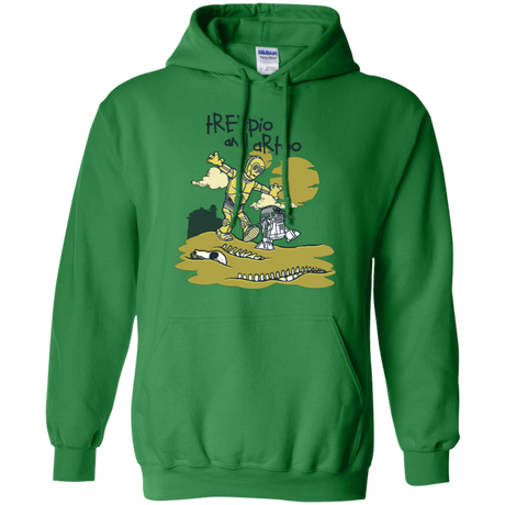 Sweatshirts Irish Green / Small Treepio and Artoo Pullover Hoodie