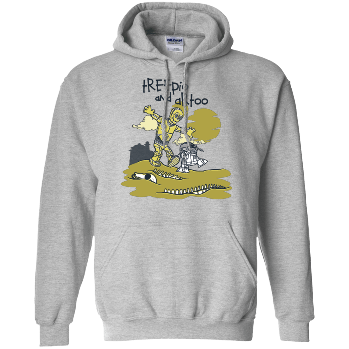 Sweatshirts Sport Grey / Small Treepio and Artoo Pullover Hoodie