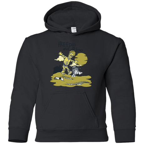 Sweatshirts Black / YS Treepio and Artoo Youth Hoodie