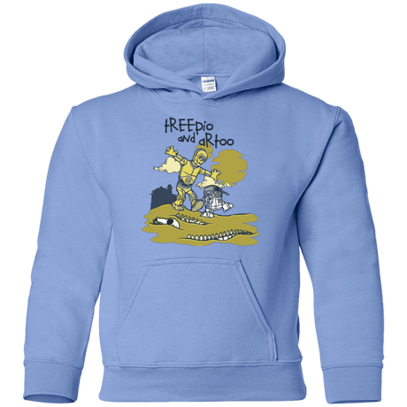 Sweatshirts Carolina Blue / YS Treepio and Artoo Youth Hoodie