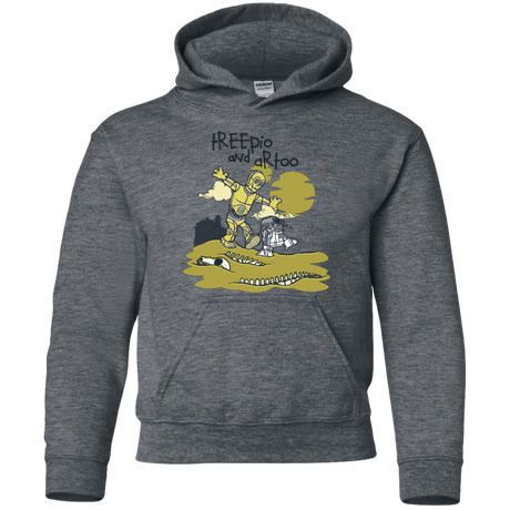 Sweatshirts Dark Heather / YS Treepio and Artoo Youth Hoodie