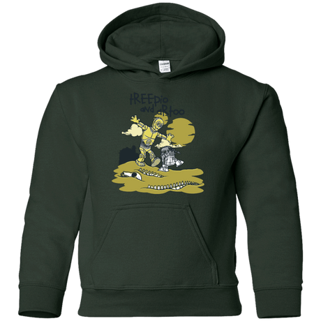 Sweatshirts Forest Green / YS Treepio and Artoo Youth Hoodie
