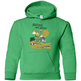 Sweatshirts Irish Green / YS Treepio and Artoo Youth Hoodie