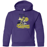 Sweatshirts Purple / YS Treepio and Artoo Youth Hoodie