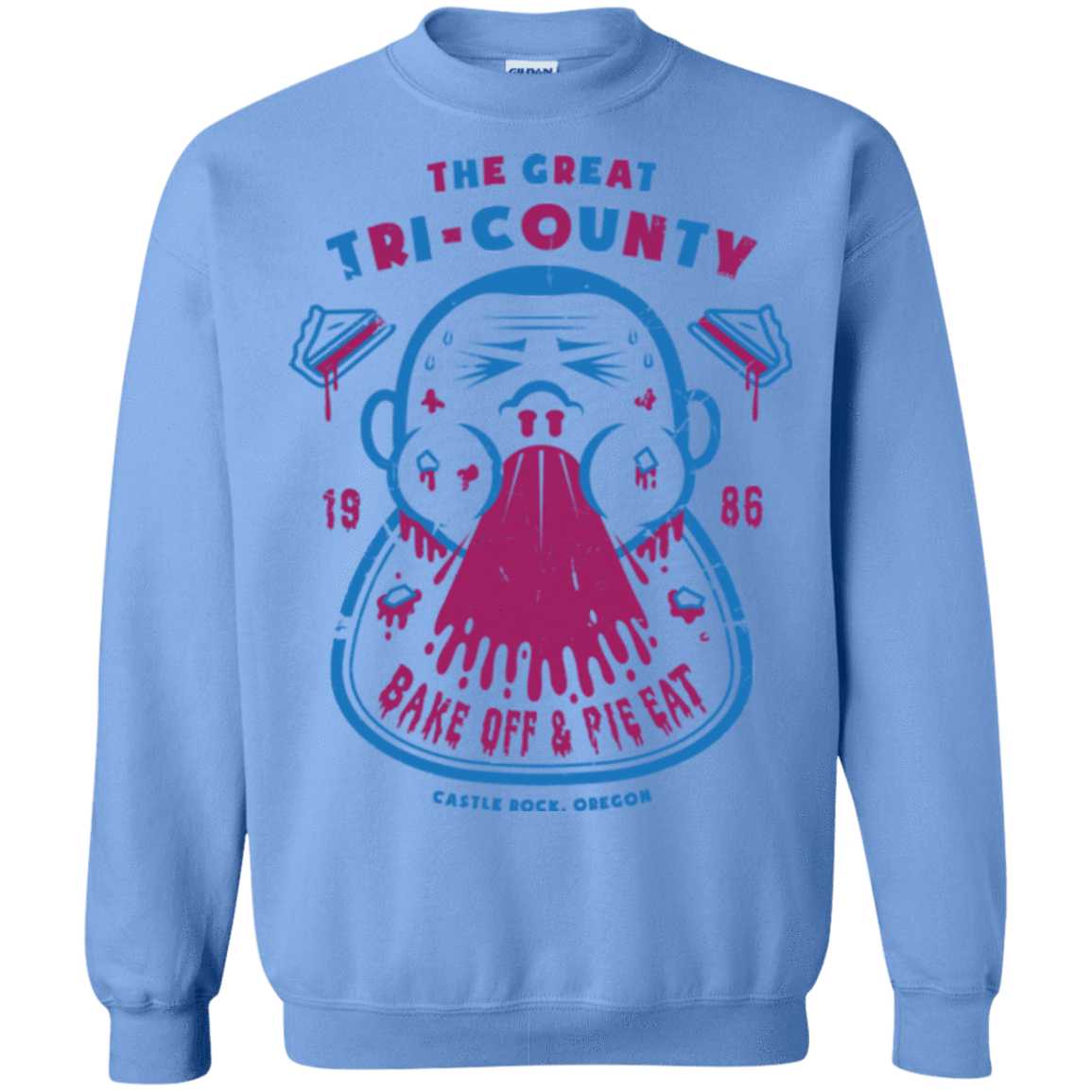 Sweatshirts Carolina Blue / Small Tri County Pie Eating Crewneck Sweatshirt