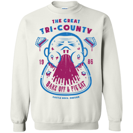 Sweatshirts White / Small Tri County Pie Eating Crewneck Sweatshirt