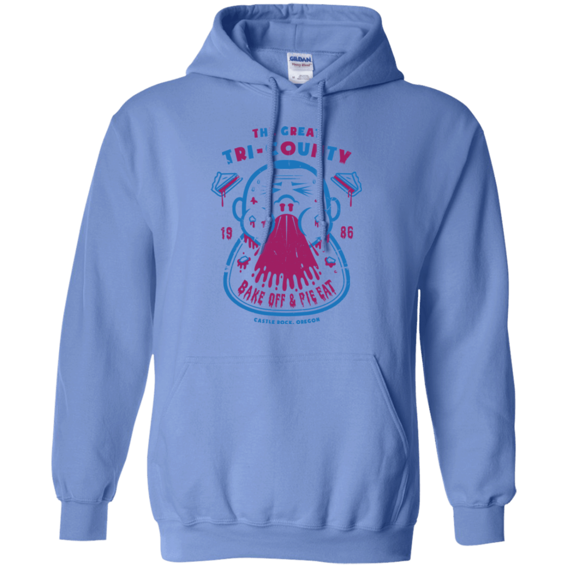 Sweatshirts Carolina Blue / Small Tri County Pie Eating Pullover Hoodie