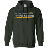 Sweatshirts Forest Green / Small Triaging Defects For Food And Shelter Pullover Hoodie