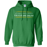 Sweatshirts Irish Green / Small Triaging Defects For Food And Shelter Pullover Hoodie