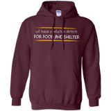 Sweatshirts Maroon / Small Triaging Defects For Food And Shelter Pullover Hoodie