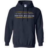 Sweatshirts Navy / Small Triaging Defects For Food And Shelter Pullover Hoodie