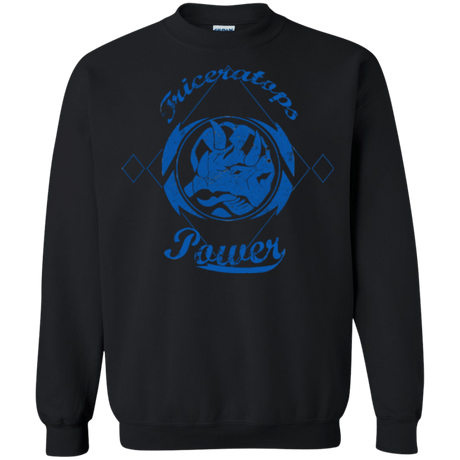 Sweatshirts Black / Small Triceratops Crewneck Sweatshirt