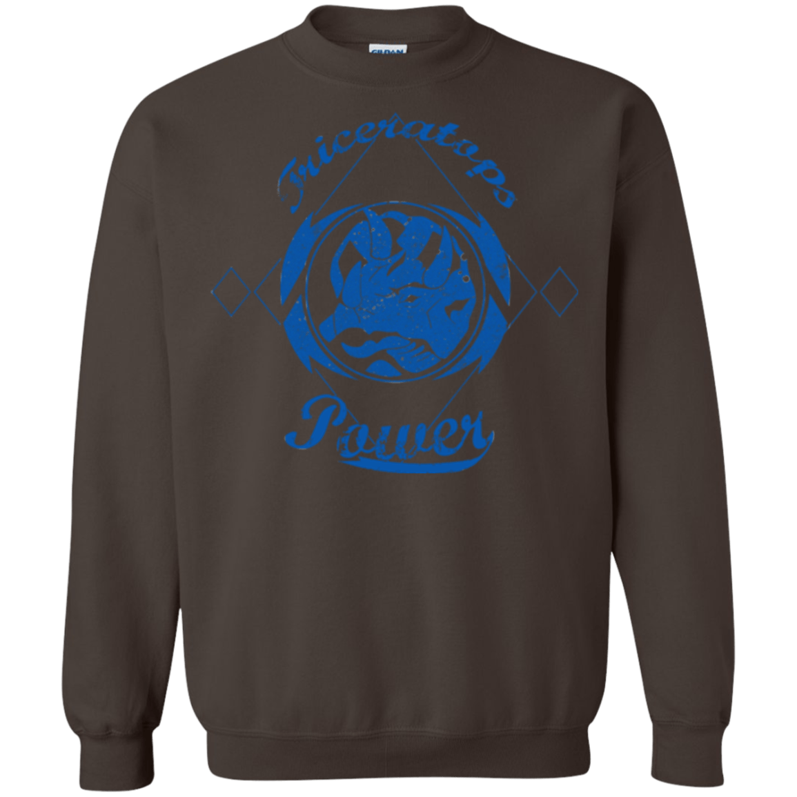 Sweatshirts Dark Chocolate / Small Triceratops Crewneck Sweatshirt