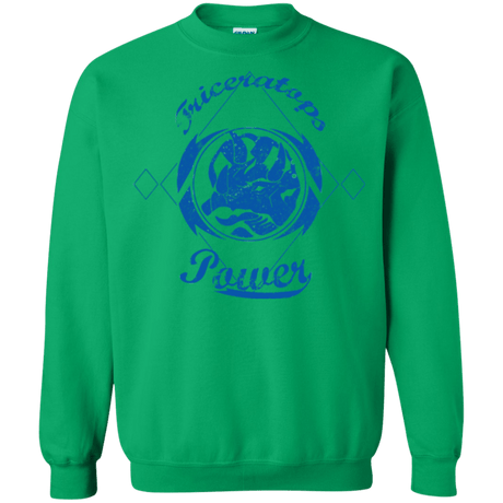 Sweatshirts Irish Green / Small Triceratops Crewneck Sweatshirt