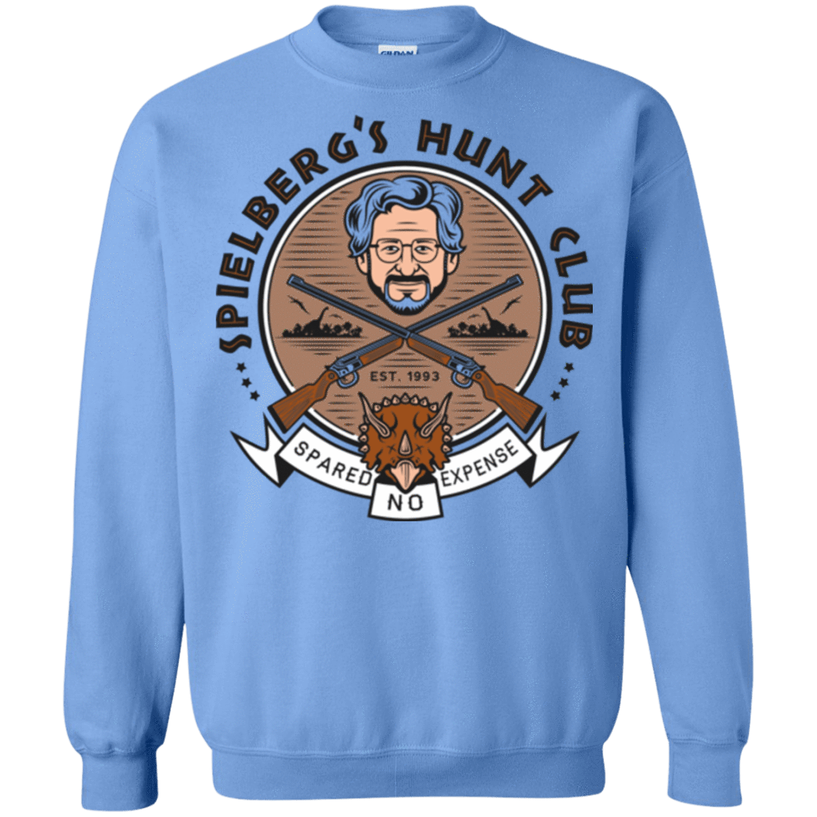 Sweatshirts Carolina Blue / Small Triceratops Hunt Club Crewneck Sweatshirt