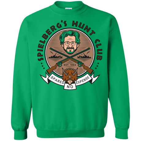 Sweatshirts Irish Green / Small Triceratops Hunt Club Crewneck Sweatshirt