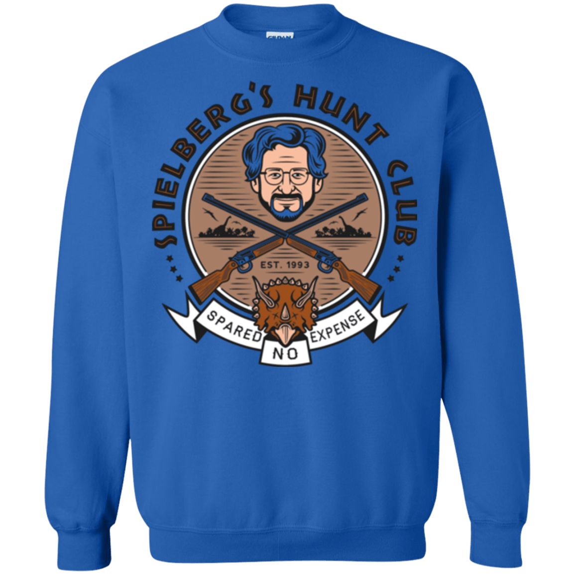 Sweatshirts Royal / Small Triceratops Hunt Club Crewneck Sweatshirt