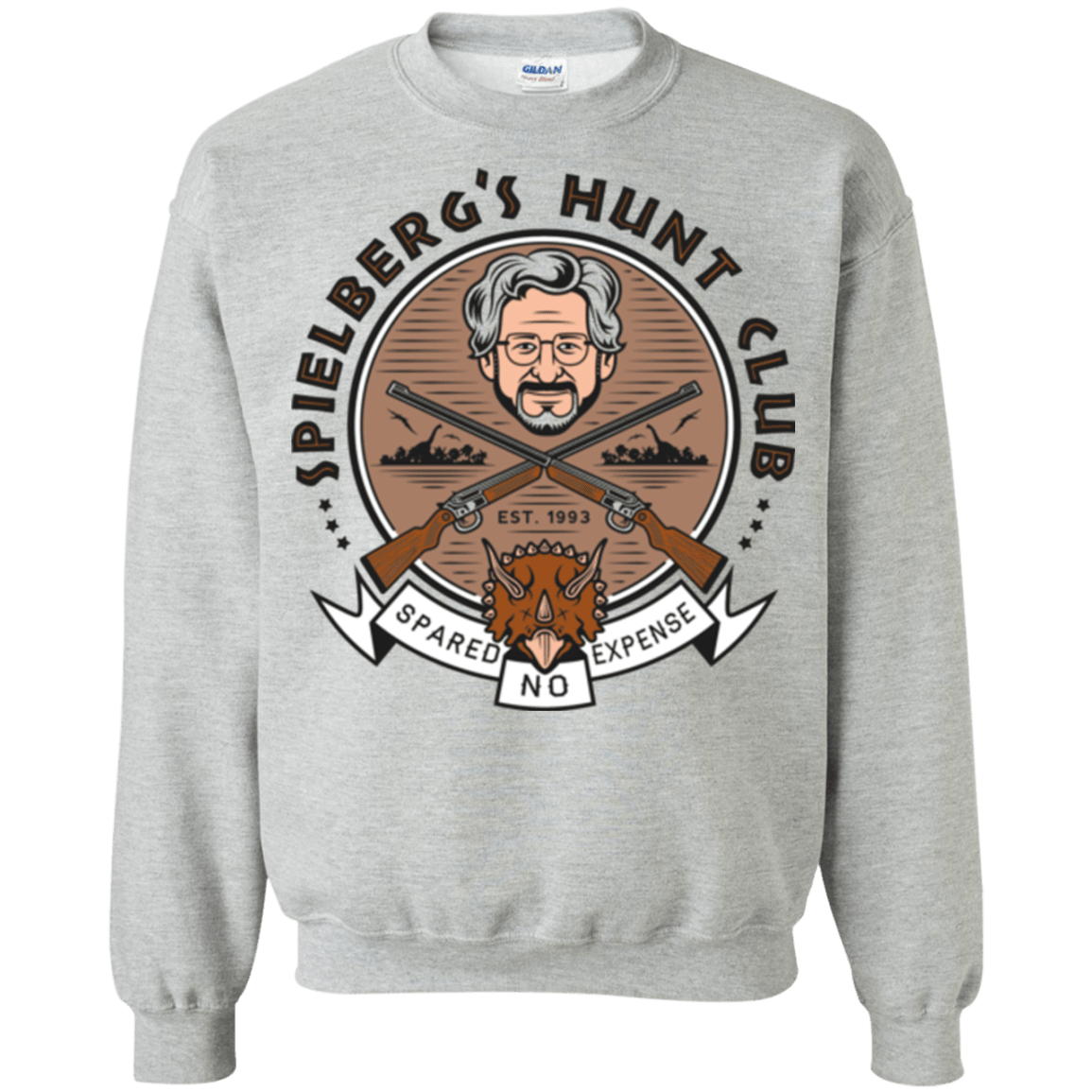 Sweatshirts Sport Grey / Small Triceratops Hunt Club Crewneck Sweatshirt