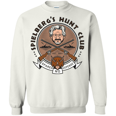 Sweatshirts White / Small Triceratops Hunt Club Crewneck Sweatshirt