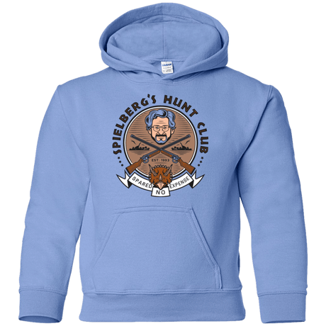 Sweatshirts Carolina Blue / YS Triceratops Hunt Club Youth Hoodie